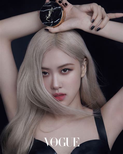 ysl rose player|rose blackpink photoshoot.